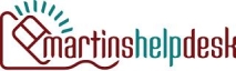 Logo - Click here to go to Martin's HelpDesk Home Page Logo - Click here to go to Martin's HelpDesk Home Page